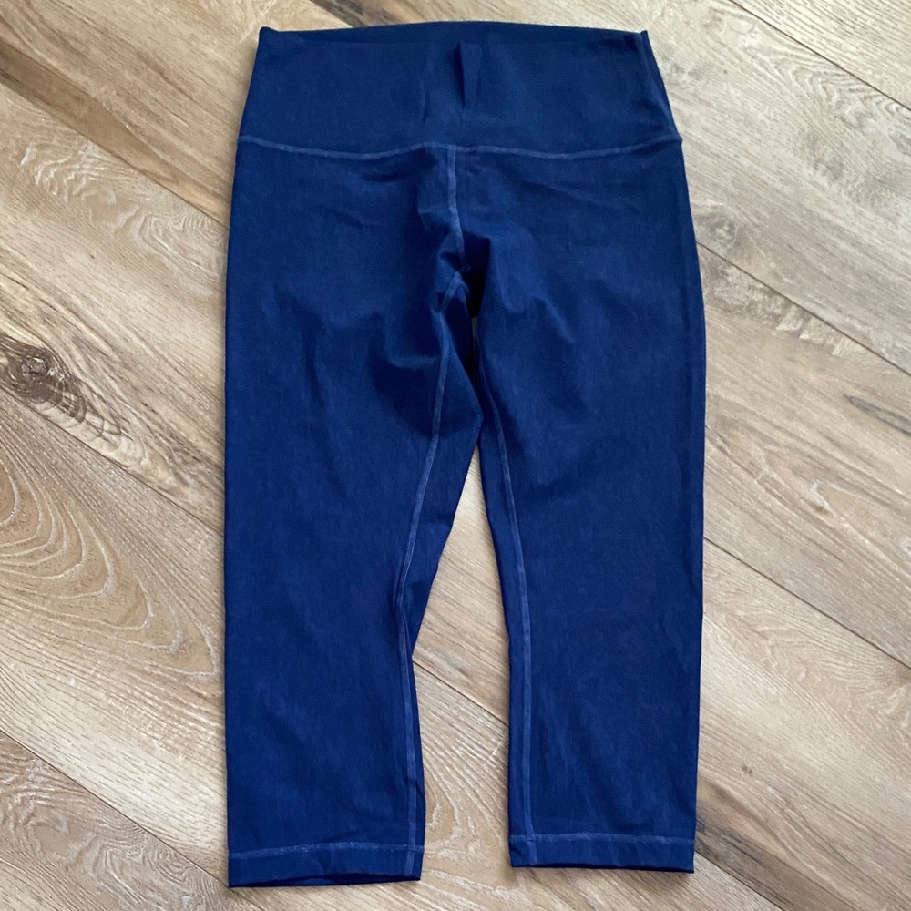 Lululemon Navy Print Leggings